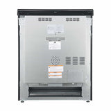 FORNO - Leonardo Espresso 30-Inch Electric Range with 5.0 cu. Ft. Electric Oven - Black FORNO - Leonardo Espresso 30-Inch Electric Range with 5.0 cu. Ft. Electric Oven - Black