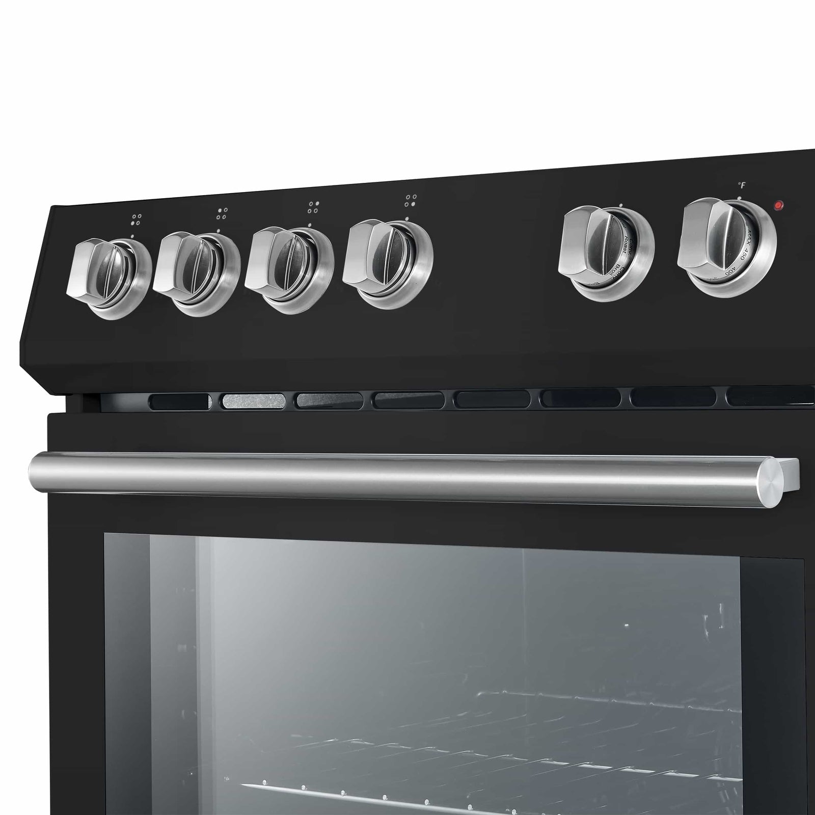 FORNO - Leonardo Espresso 30-Inch Electric Range with 5.0 cu. Ft. Electric Oven - Black FORNO - Leonardo Espresso 30-Inch Electric Range with 5.0 cu. Ft. Electric Oven - Black