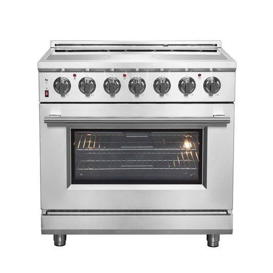 Forno - Massimo 36" Freestanding Chef Door Electric Range - FFSEL6020-36