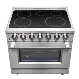Forno - Massimo 36" Freestanding Chef Door Electric Range - FFSEL6020-36 Forno - Massimo 36" Freestanding Chef Door Electric Range - FFSEL6020-36