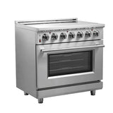Forno - Massimo 36" Freestanding Chef Door Electric Range - FFSEL6020-36 Forno - Massimo 36" Freestanding Chef Door Electric Range - FFSEL6020-36