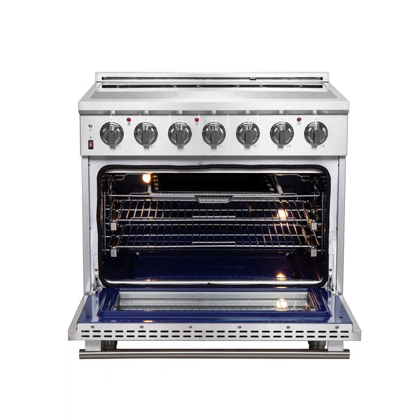 Forno - Massimo 36" Freestanding Chef Door Electric Range - FFSEL6020-36 Forno - Massimo 36" Freestanding Chef Door Electric Range - FFSEL6020-36