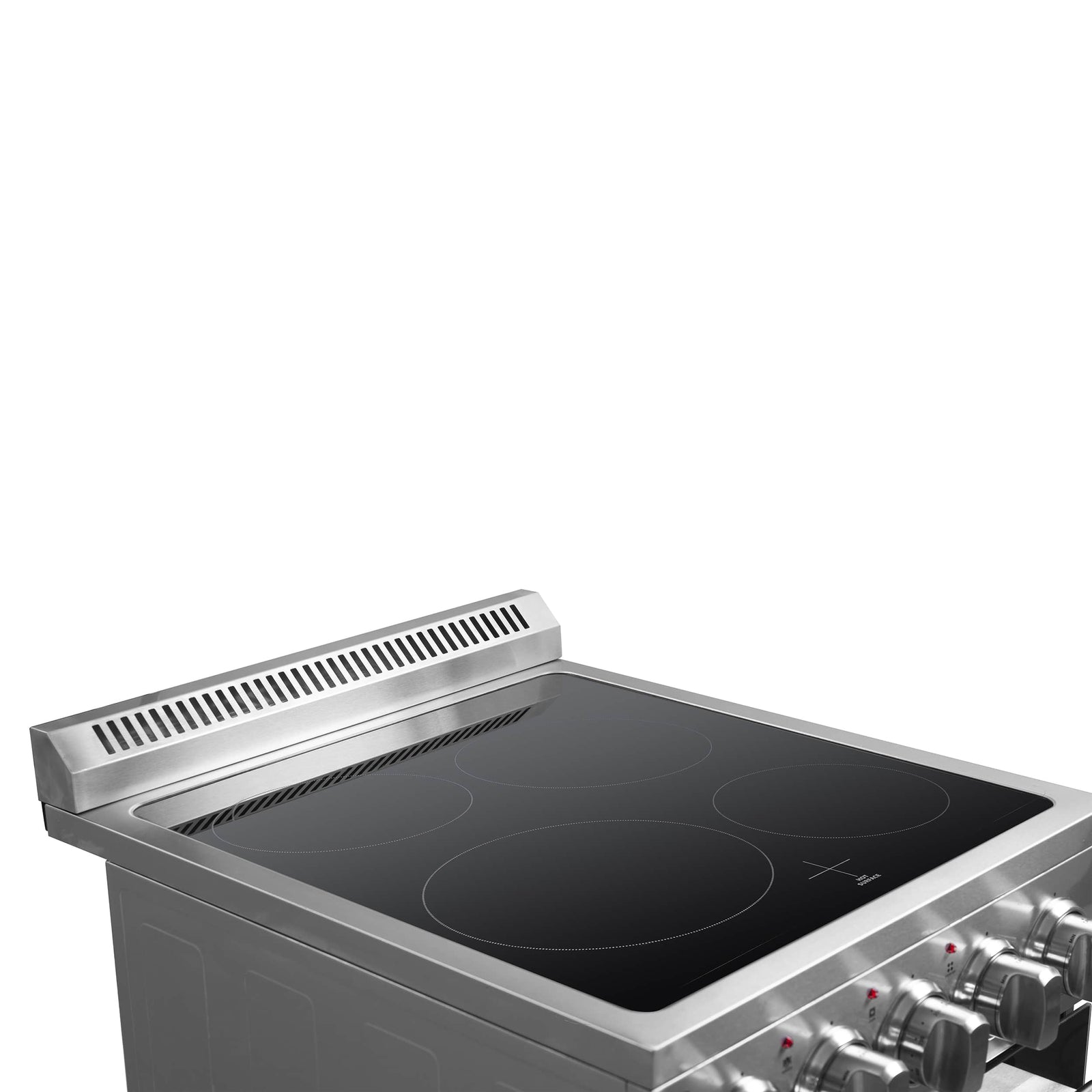 FORNO - 20-Inch Pallerano Electric Range with 4 Burners in Stainless Steel FORNO - 20-Inch Pallerano Electric Range with 4 Burners in Stainless Steel