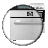 FORNO - 20-Inch Pallerano Electric Range with 4 Burners in Stainless Steel FORNO - 20-Inch Pallerano Electric Range with 4 Burners in Stainless Steel