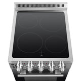 FORNO - 20-Inch Pallerano Electric Range with 4 Burners in Stainless Steel FORNO - 20-Inch Pallerano Electric Range with 4 Burners in Stainless Steel
