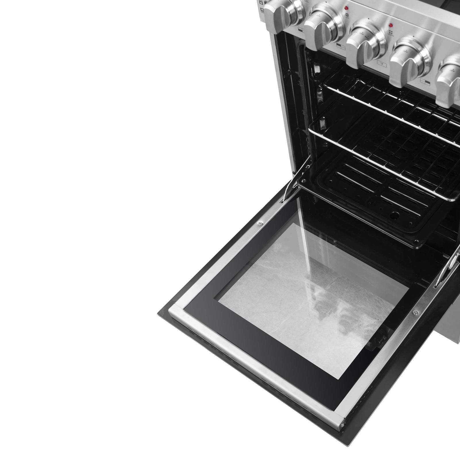 FORNO - 20-Inch Pallerano Electric Range with 4 Burners in Stainless Steel FORNO - 20-Inch Pallerano Electric Range with 4 Burners in Stainless Steel