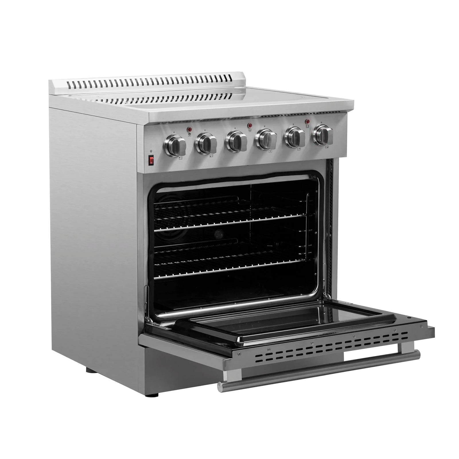 FORNO - Galiano 30-Inch Electric Range with Convection Oven in Stainless Steel FORNO - Galiano 30-Inch Electric Range with Convection Oven in Stainless Steel