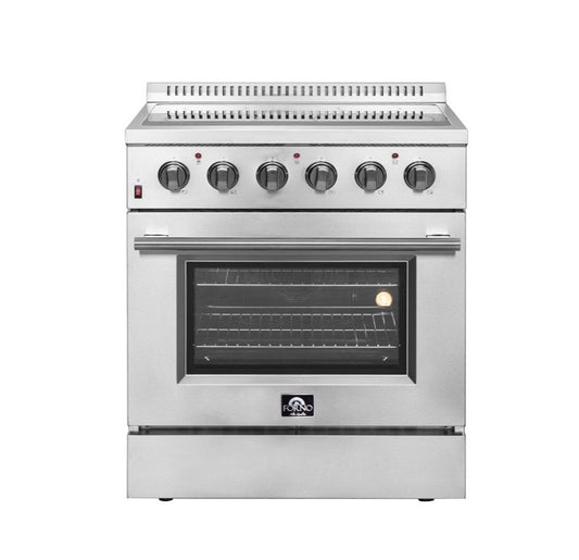 FORNO - Galiano 30-Inch Electric Range with Convection Oven in Stainless Steel