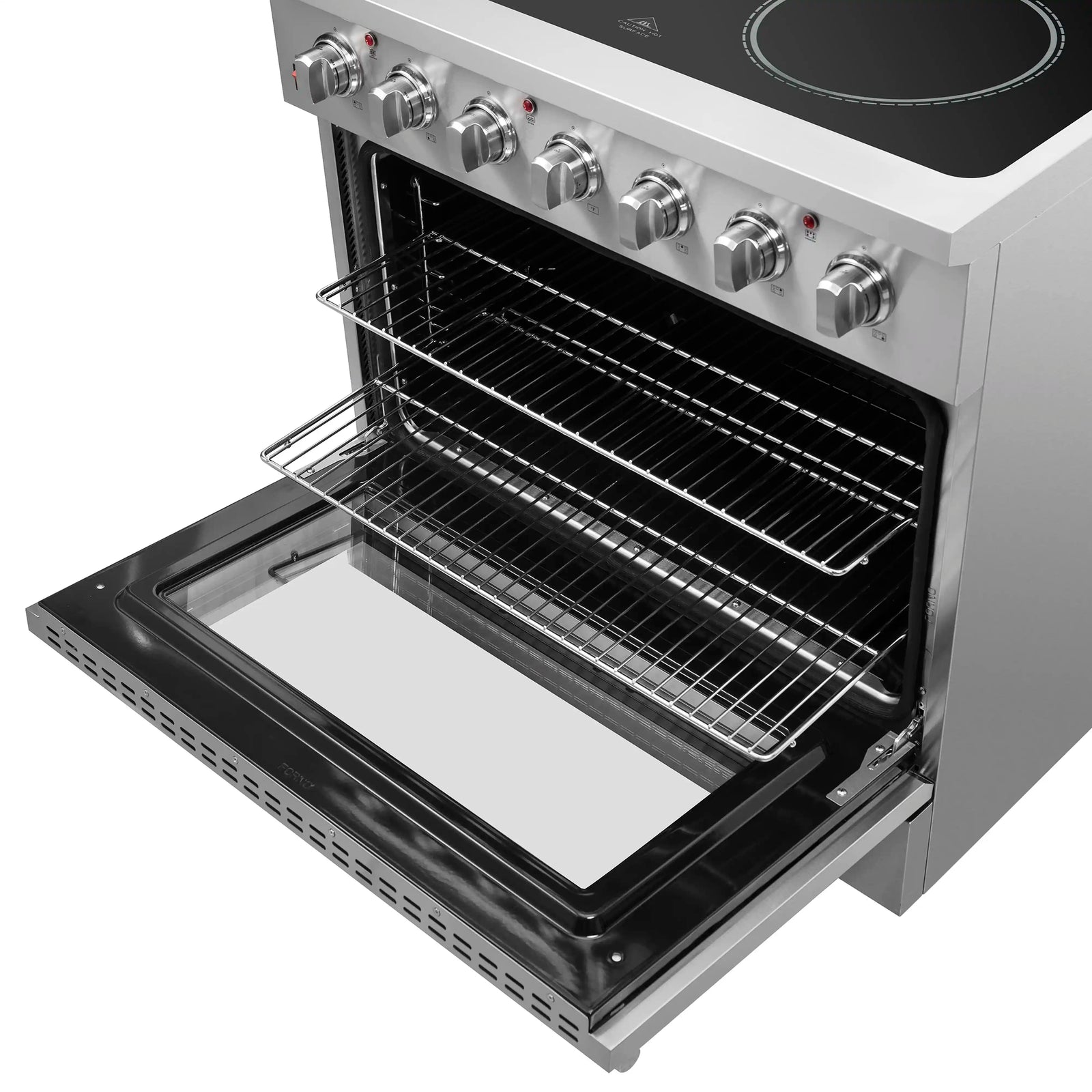 FORNO - Galiano 36-Inch Electric Range with Convection Oven in Stainless Steel FORNO - Galiano 36-Inch Electric Range with Convection Oven in Stainless Steel