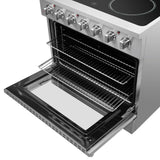 FORNO - Galiano 36-Inch Electric Range with Convection Oven in Stainless Steel FORNO - Galiano 36-Inch Electric Range with Convection Oven in Stainless Steel