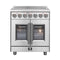 Forno - Massimo 30" Freestanding French Door Electric Range - FFSEL6955-30