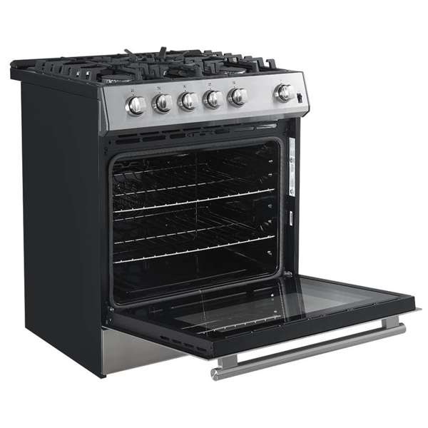 FORNO - Forno Leonardo 30" Stainless Steel Gas Range | FFSGS1116-30 FORNO - Forno Leonardo 30" Stainless Steel Gas Range | FFSGS1116-30