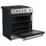 FORNO - Forno Leonardo 30" Stainless Steel Gas Range | FFSGS1116-30 FORNO - Forno Leonardo 30" Stainless Steel Gas Range | FFSGS1116-30