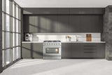 FORNO - Galiano 36-Inch Gas Range with 6 Burners and Gas Convection Oven - FFSGS624436 FORNO - Galiano 36-Inch Gas Range with 6 Burners and Gas Convection Oven - FFSGS624436