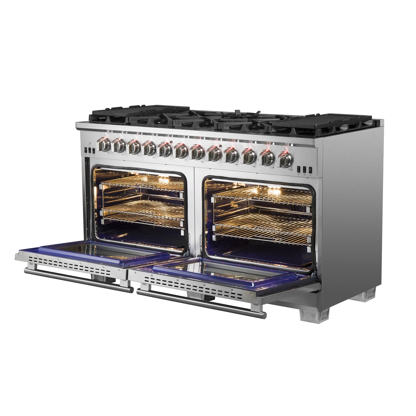 FORNO - 60-Inch Capriasca Gas Range with 10 Burners and 200,000 BTUs FORNO - 60-Inch Capriasca Gas Range with 10 Burners and 200,000 BTUs