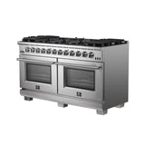 FORNO - 60-Inch Capriasca Gas Range with 10 Burners and 200,000 BTUs FORNO - 60-Inch Capriasca Gas Range with 10 Burners and 200,000 BTUs