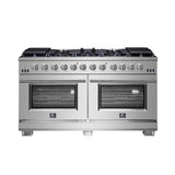 FORNO - 60-Inch Capriasca Gas Range with 10 Burners and 200,000 BTUs FORNO - 60-Inch Capriasca Gas Range with 10 Burners and 200,000 BTUs