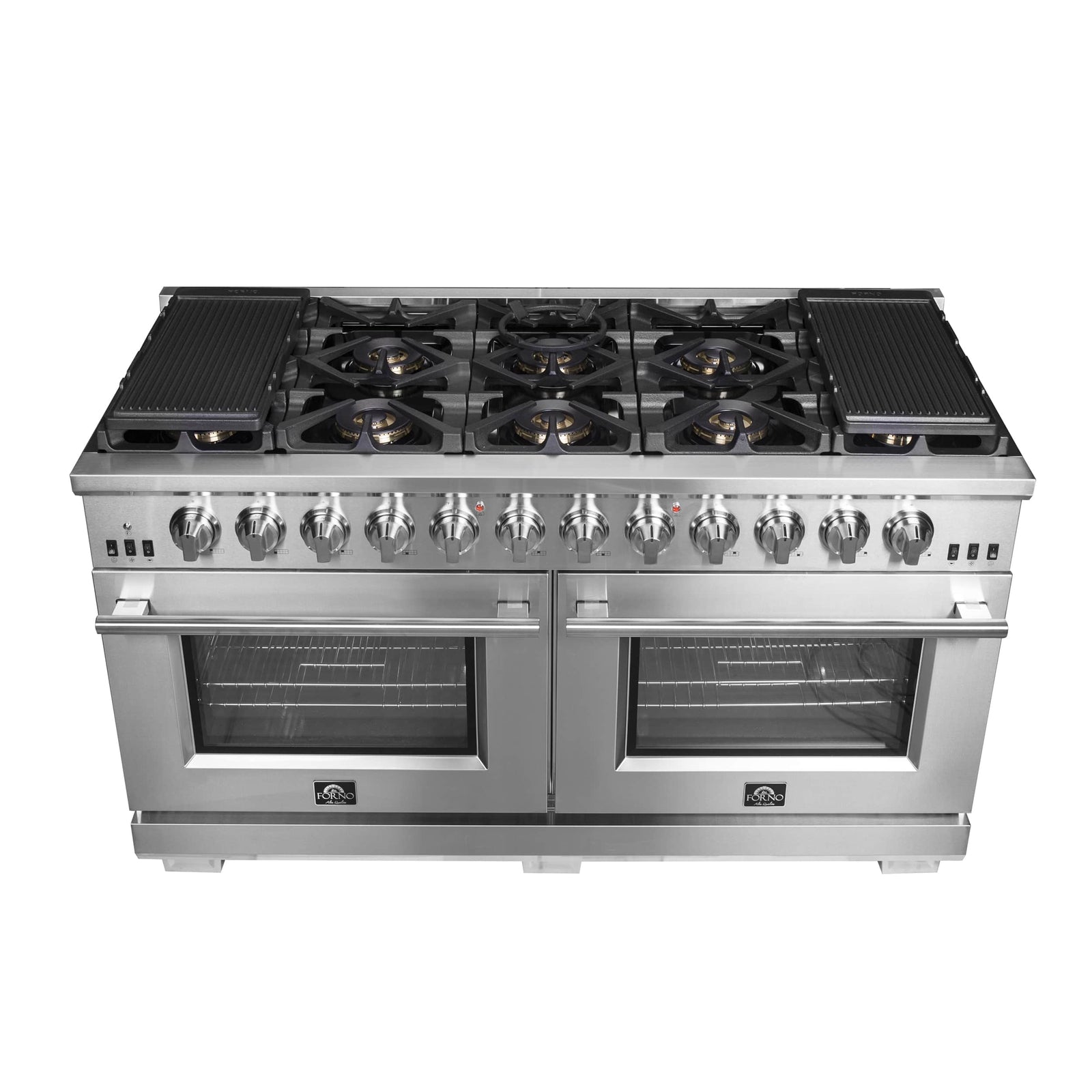 FORNO - 60-Inch Capriasca Gas Range with 10 Burners and 200,000 BTUs FORNO - 60-Inch Capriasca Gas Range with 10 Burners and 200,000 BTUs