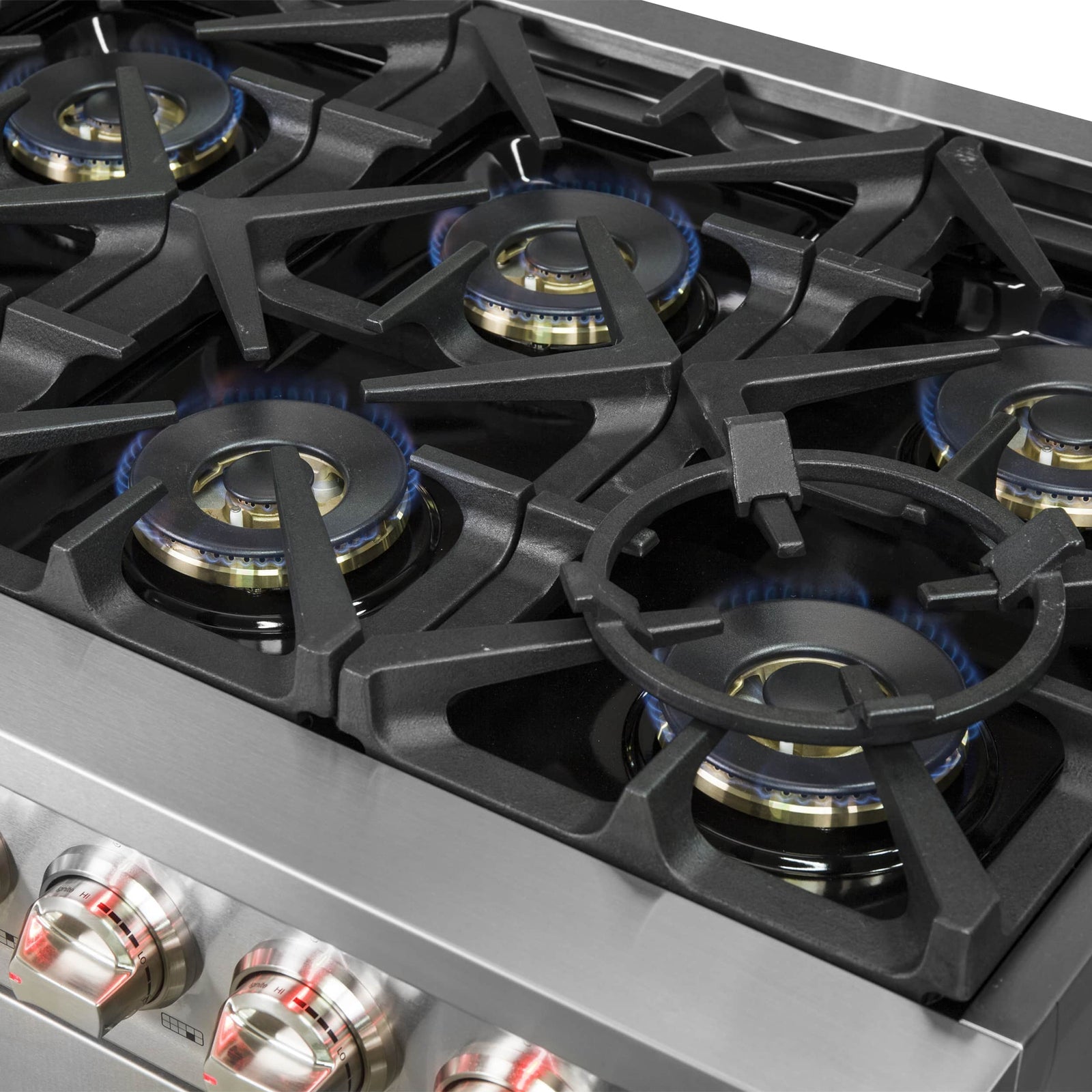 FORNO - 60-Inch Capriasca Gas Range with 10 Burners and 200,000 BTUs FORNO - 60-Inch Capriasca Gas Range with 10 Burners and 200,000 BTUs