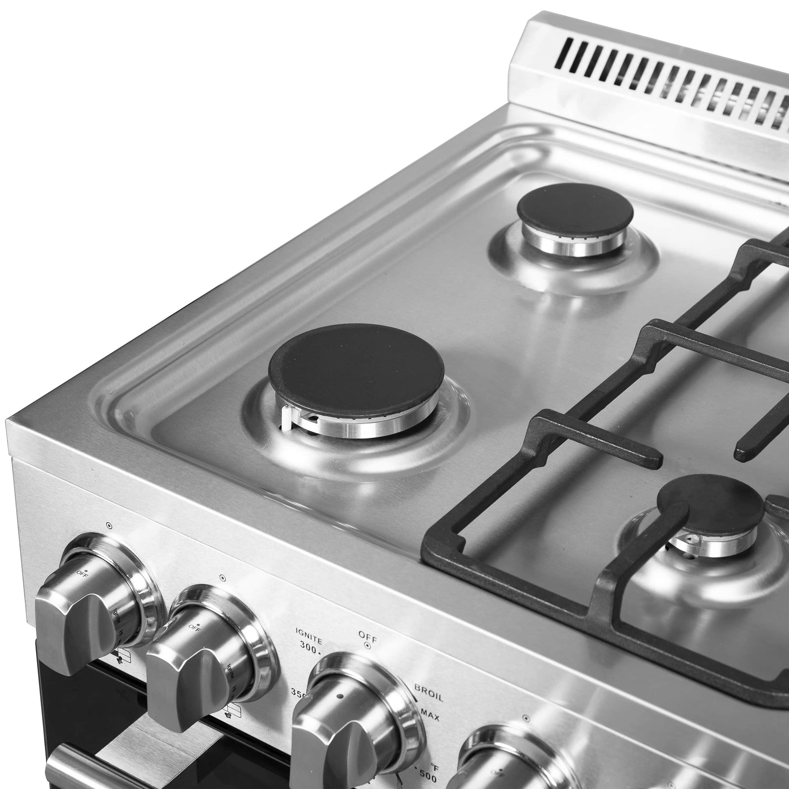 FORNO - 20-Inch Lamazze Gas Range with 4 Burners and 21,200 BTUs in Stainless Steel FORNO - 20-Inch Lamazze Gas Range with 4 Burners and 21,200 BTUs in Stainless Steel