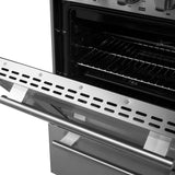 Forno - 24-Inch Gas Range with 4 Burners and 38,000 BTUs in Stainless Steel | FFSGS6272-24 Forno - 24-Inch Gas Range with 4 Burners and 38,000 BTUs in Stainless Steel | FFSGS6272-24