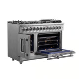 Forno - 48" Massimo Freestanding French Door Dual Fuel Range - FFSGS6325-48 Forno - 48" Massimo Freestanding French Door Dual Fuel Range - FFSGS6325-48