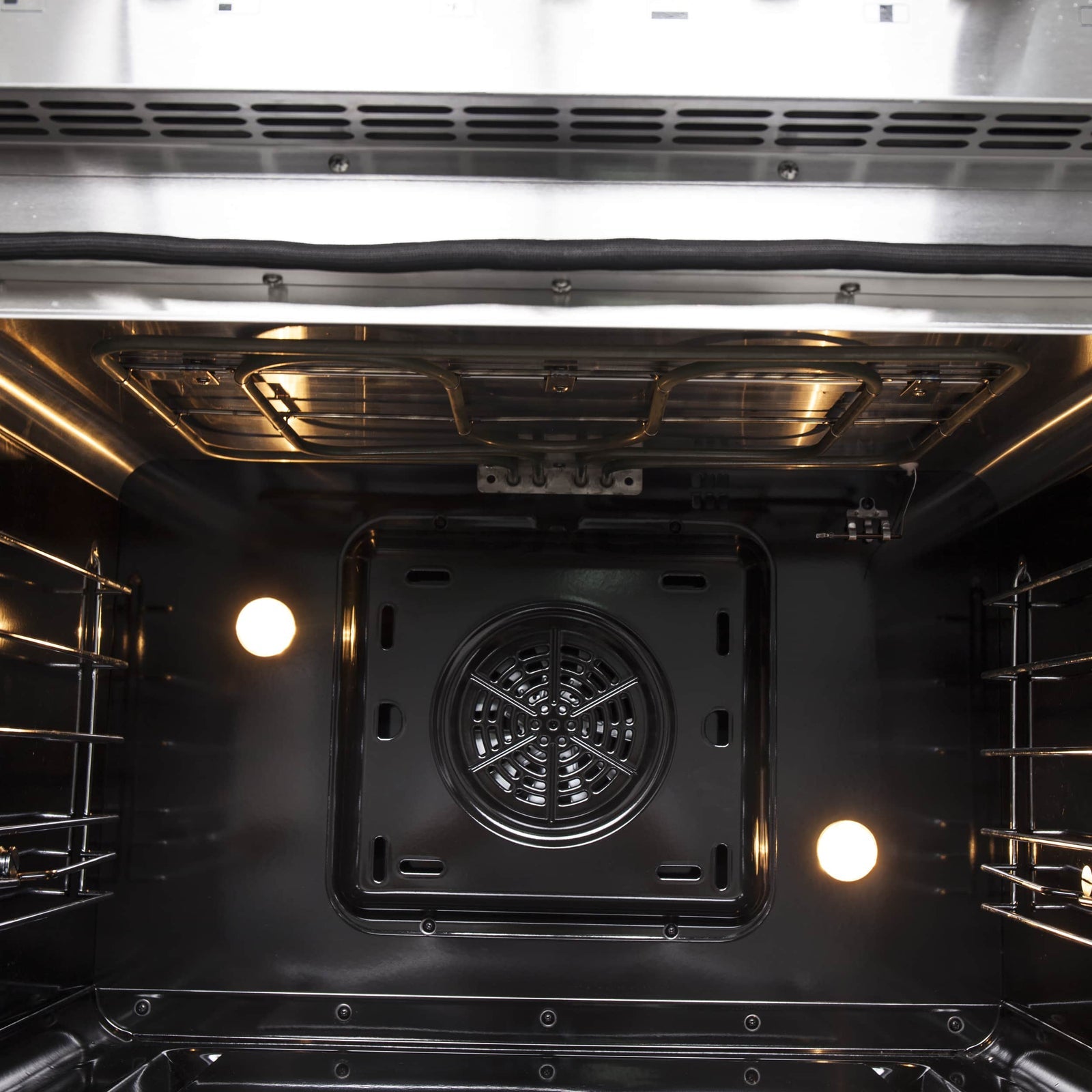 FORNO - 30-Inch Galiano Freestanding French Door Dual Fuel Range with 5 Burners and 68,000 BTUs in Stainless Steel FORNO - 30-Inch Galiano Freestanding French Door Dual Fuel Range with 5 Burners and 68,000 BTUs in Stainless Steel