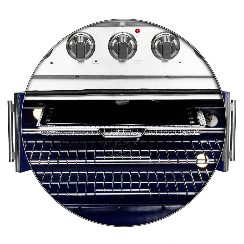 Forno - 36" Massimo Freestanding French Door Gas Range - FFSGS6439-36 Forno - 36" Massimo Freestanding French Door Gas Range - FFSGS6439-36
