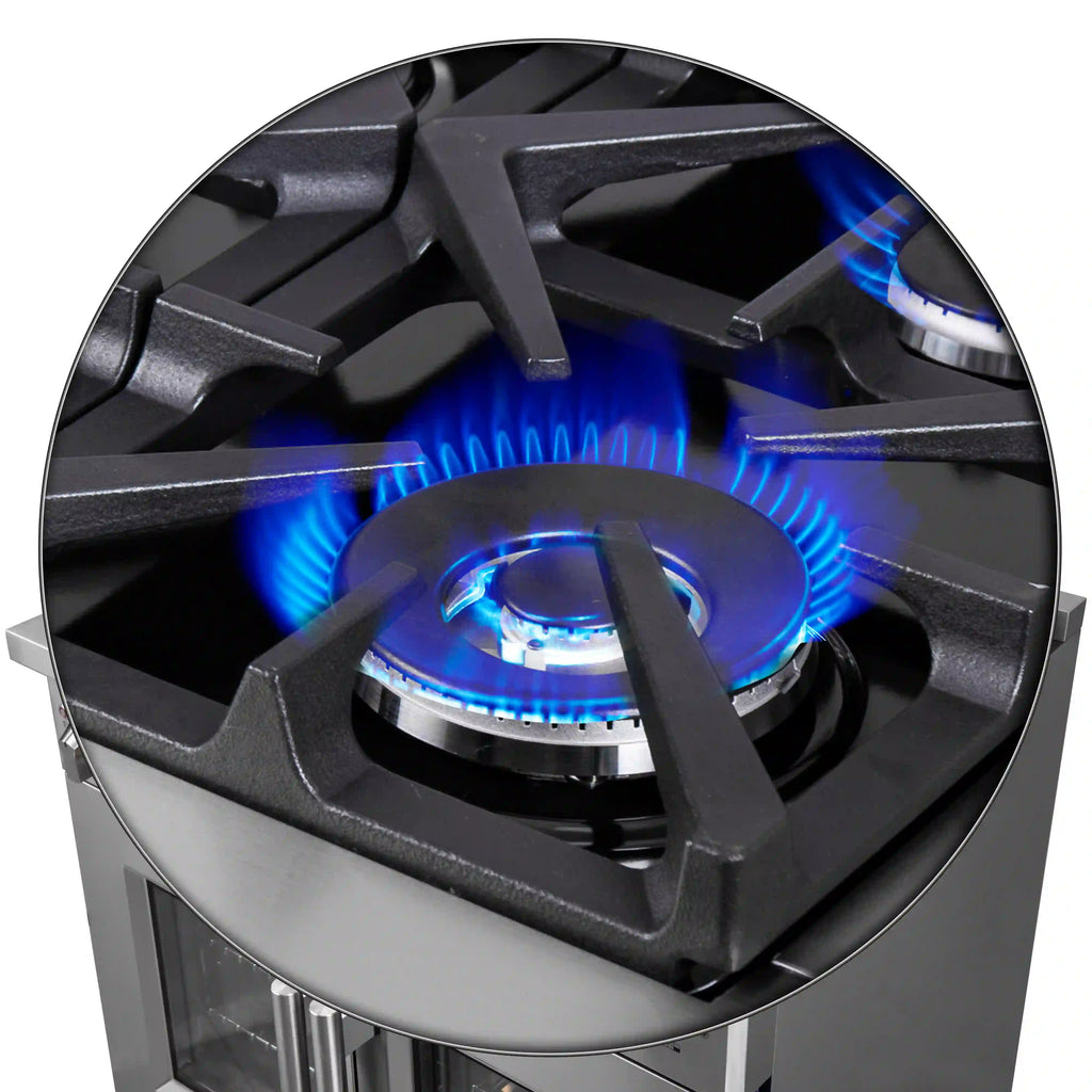 Forno - 36" Massimo Freestanding French Door Gas Range - FFSGS6439-36 Forno - 36" Massimo Freestanding French Door Gas Range - FFSGS6439-36