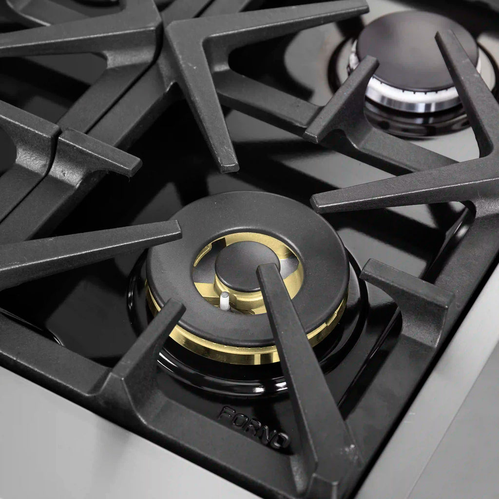 Forno - 48" Massimo Freestanding French Door Gas Range - FFSGS6439-48 Forno - 48" Massimo Freestanding French Door Gas Range - FFSGS6439-48