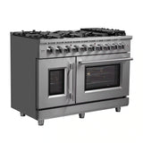 Forno - 48" Massimo Freestanding French Door Gas Range - FFSGS6439-48 Forno - 48" Massimo Freestanding French Door Gas Range - FFSGS6439-48