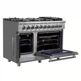 Forno - 48" Massimo Freestanding French Door Gas Range - FFSGS6439-48 Forno - 48" Massimo Freestanding French Door Gas Range - FFSGS6439-48