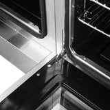 Forno 48-Inch Galiano Gas Range with 8 Gas Burners, 107,000 BTUs, & French Door Gas Oven in Stainless Steel Forno 48-Inch Galiano Gas Range with 8 Gas Burners, 107,000 BTUs, & French Door Gas Oven in Stainless Steel