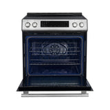 FORNO - 30" Donatello Slide-In Induction Range Stainless-Steel 4 Element FORNO - 30" Donatello Slide-In Induction Range Stainless-Steel 4 Element
