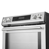FORNO - 30" Donatello Slide-In Induction Range Stainless-Steel 4 Element FORNO - 30" Donatello Slide-In Induction Range Stainless-Steel 4 Element