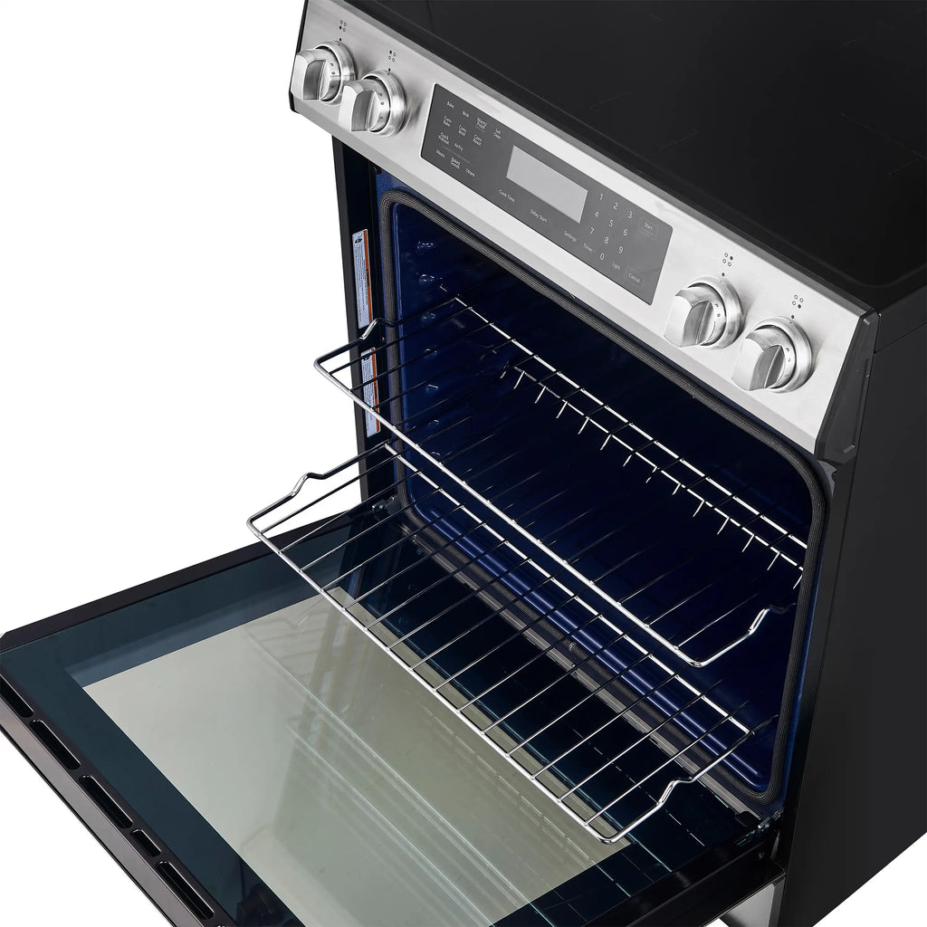 FORNO - 30" Donatello Slide-In Induction Range Stainless-Steel 4 Element FORNO - 30" Donatello Slide-In Induction Range Stainless-Steel 4 Element