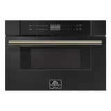 FORNO - Capoliveri Espresso Black 30 Inch 1000 Watts Microwave Drawer 1.2 cu.ft. | FMWDR3000-30BLK FORNO - Capoliveri Espresso Black 30 Inch 1000 Watts Microwave Drawer 1.2 cu.ft. | FMWDR3000-30BLK