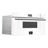 FORNO - Capoliveri Espresso White 30 Inch 1000 Watts Microwave Drawer 1.2 cu.ft | FMWDR3000-30WHT FORNO - Capoliveri Espresso White 30 Inch 1000 Watts Microwave Drawer 1.2 cu.ft | FMWDR3000-30WHT