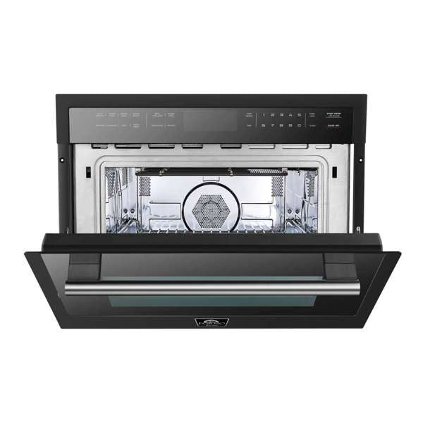 FORNO - Oliena Espresso Black 24" 1750 Watt Compact Oven & 1000 Watt Microwave, 1.6 cu. ft | FMWDR3093-24BLK FORNO - Oliena Espresso Black 24" 1750 Watt Compact Oven & 1000 Watt Microwave, 1.6 cu. ft | FMWDR3093-24BLK