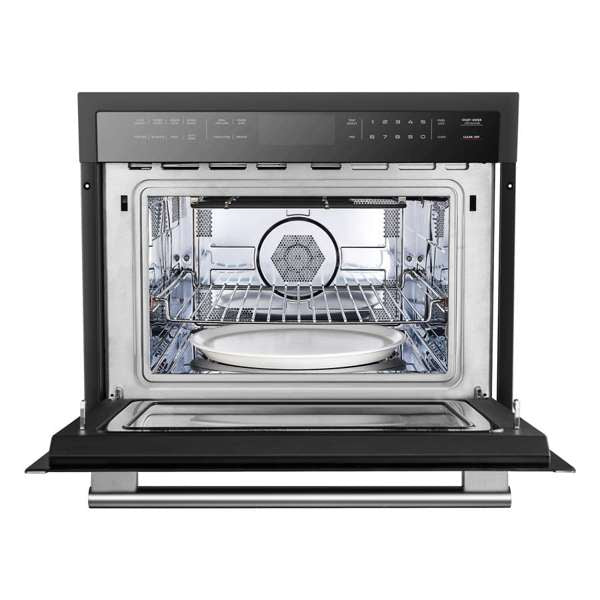 FORNO - Oliena Espresso Black 24" 1750 Watt Compact Oven & 1000 Watt Microwave, 1.6 cu. ft | FMWDR3093-24BLK FORNO - Oliena Espresso Black 24" 1750 Watt Compact Oven & 1000 Watt Microwave, 1.6 cu. ft | FMWDR3093-24BLK