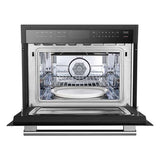 FORNO - Oliena Espresso Black 24" 1750 Watt Compact Oven & 1000 Watt Microwave, 1.6 cu. ft | FMWDR3093-24BLK FORNO - Oliena Espresso Black 24" 1750 Watt Compact Oven & 1000 Watt Microwave, 1.6 cu. ft | FMWDR3093-24BLK