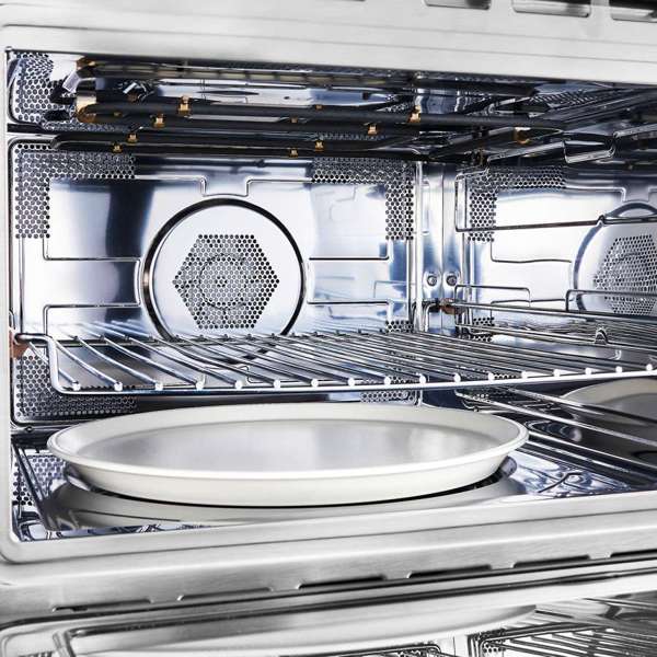 FORNO - Oliena Espresso White 24" 1750 Watt Compact Oven & 1000 Watt Microwave, 1.6 cu. ft. | FMWDR3093-24WHT FORNO - Oliena Espresso White 24" 1750 Watt Compact Oven & 1000 Watt Microwave, 1.6 cu. ft. | FMWDR3093-24WHT