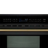FORNO - Oliena Espresso Black 30 Inch 1750 Watt Compact Oven & 1000 Watt Microwave, 1.6 cu. ft. | FMWDR3093-30BLK FORNO - Oliena Espresso Black 30 Inch 1750 Watt Compact Oven & 1000 Watt Microwave, 1.6 cu. ft. | FMWDR3093-30BLK