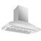 FORNO - Coppito 60-Inch Island Range Hood in Stainless Steel with 1200 CFM Motor