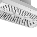 FORNO - Coppito 60-Inch Island Range Hood in Stainless Steel with 1200 CFM Motor FORNO - Coppito 60-Inch Island Range Hood in Stainless Steel with 1200 CFM Motor