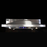 FORNO - 30-Inch Taranto Under Cabinet Range Hood in Stainless Steel with 350 CFM Motor FORNO - 30-Inch Taranto Under Cabinet Range Hood in Stainless Steel with 350 CFM Motor