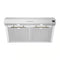 Forno - 30" Bari Espresso 400 CFM Under Cabinet Range Hood in Stainless Steel with Brass Handle