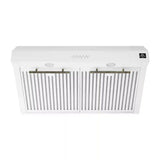 Forno - 30" Bari Espresso 400 CFM Under Cabinet Range Hood in Stainless Steel with Brass Handle Forno - 30" Bari Espresso 400 CFM Under Cabinet Range Hood in Stainless Steel with Brass Handle