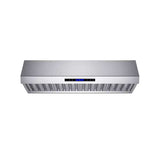 FORNO - Forno Palazzo 48" Wall Mounted Range Hood Stainless Steel Heavy-Duty Baffle Filters & Remote Control | FRHWM5030-48 FORNO - Forno Palazzo 48" Wall Mounted Range Hood Stainless Steel Heavy-Duty Baffle Filters & Remote Control | FRHWM5030-48