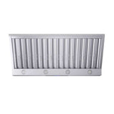 FORNO - Forno Palazzo 60" Wall Mounted Range Hood Stainless Steel Heavy-Duty Baffle Filters & Remote Control | FRHWM5030-60 FORNO - Forno Palazzo 60" Wall Mounted Range Hood Stainless Steel Heavy-Duty Baffle Filters & Remote Control | FRHWM5030-60